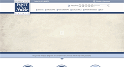 Desktop Screenshot of lafootpain.com